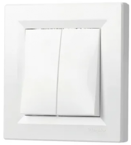 Schneider Asfora - Doppel Wechselschalter